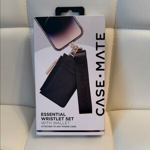 Case-Mate Black Wristlet and Wallet Set